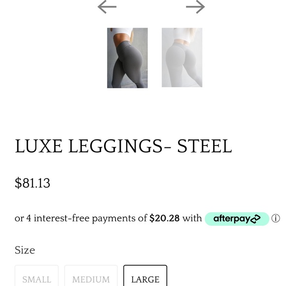 Size small Tahira by KB luxe leggings. - Picture 10 of 10